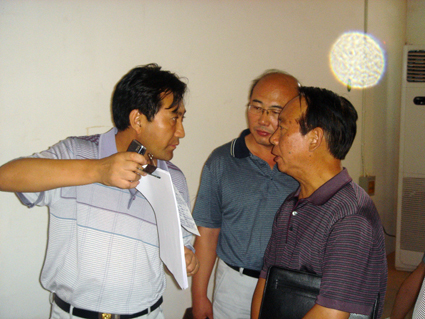 现场解答领导问题