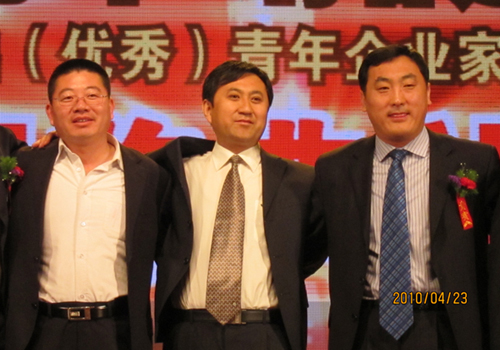 李树庆总经理在颁奖现场