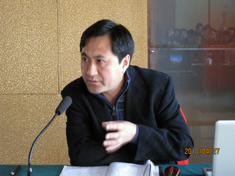 李树庆总经理在会上做重要讲话